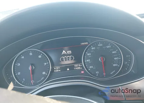 2014 Audi A6 3.0T Premium Plus z USA, uszkodzony, nr VIN WAUFGAFC5EN093781